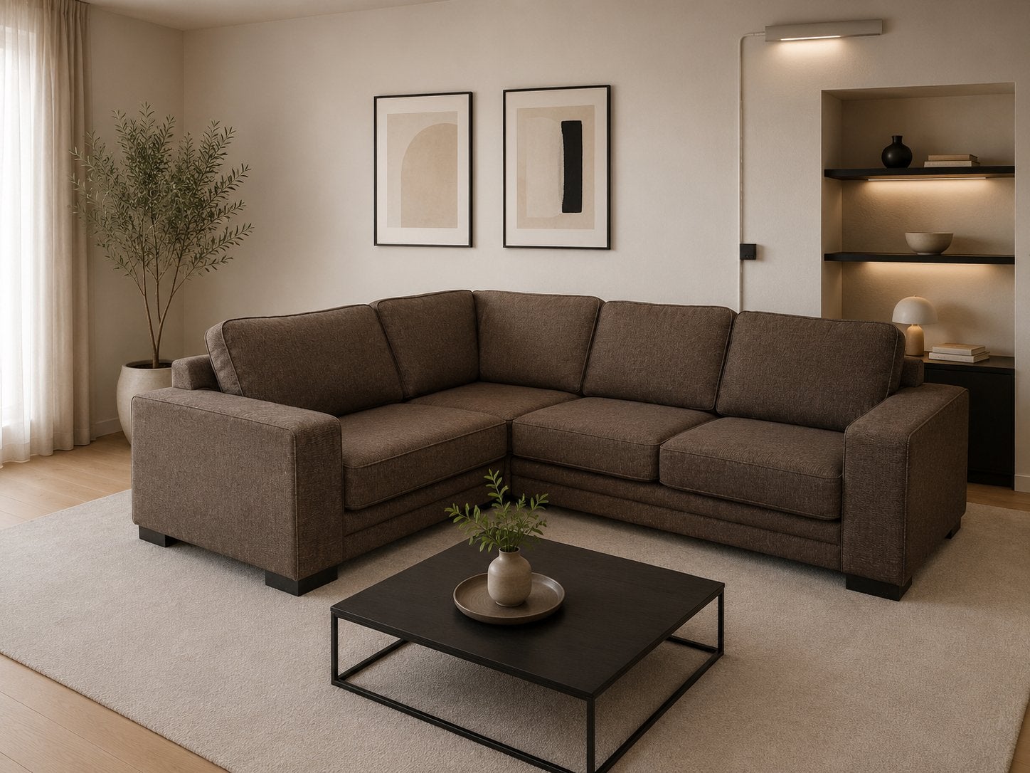 GRATIS LEVERING | MONTEL HOEKBANK | ZGAN | GEREINIGD, 250 tot 300 cm, Hoekbank, Ophalen of Verzenden, Zo goed als nieuw