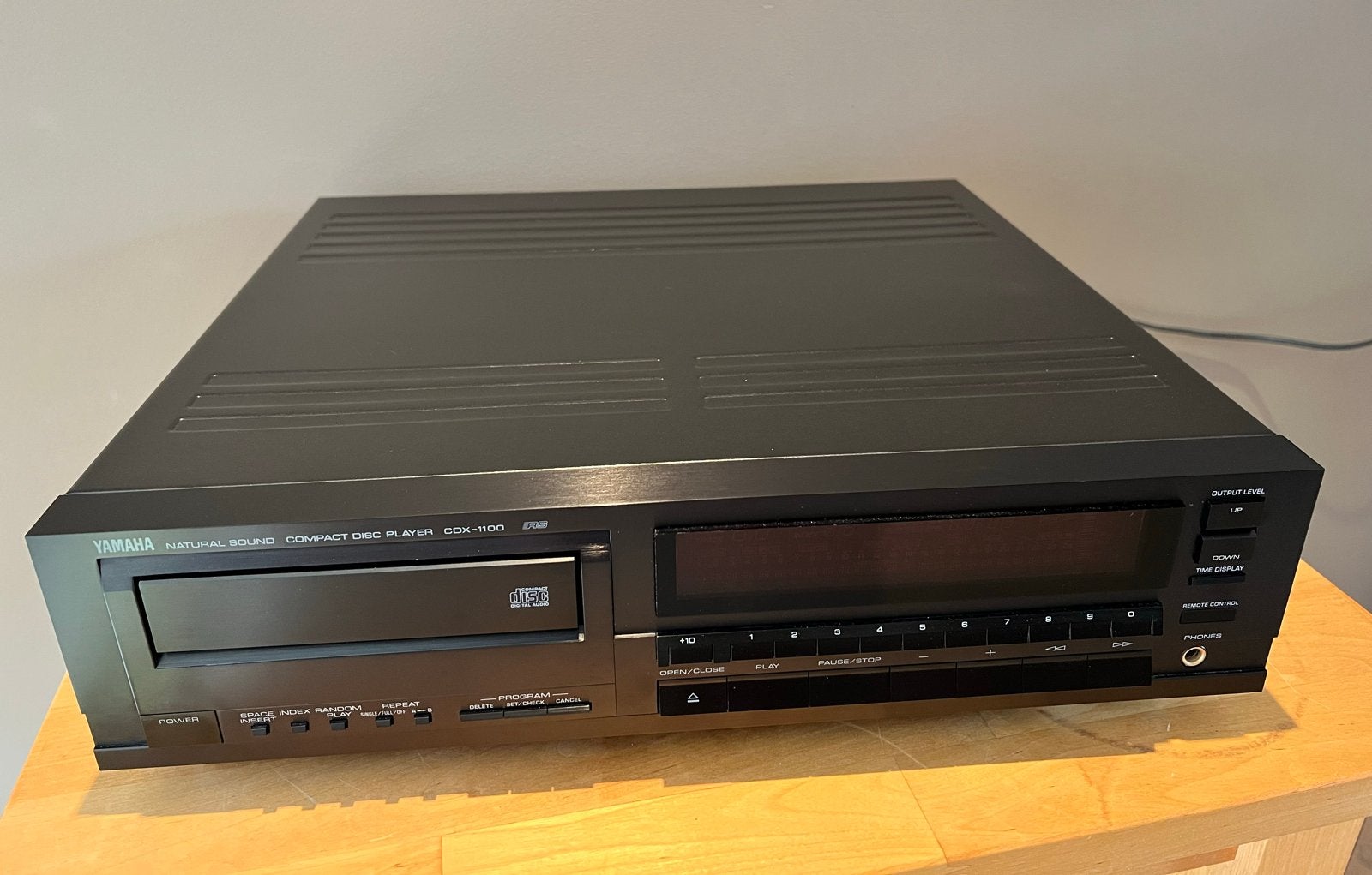 💿 Yamaha CDX-1100 Natural Sound CD Speler - Topmodel, Ophalen of Verzenden, Zo goed als nieuw, Overige merken