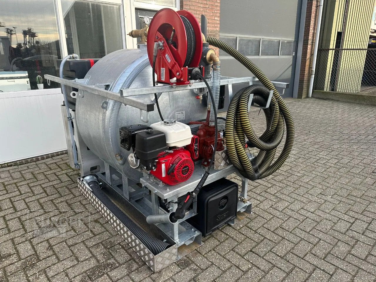 GLOBAL zuigunit vacuumpomp toiletcabine service unit toiletc