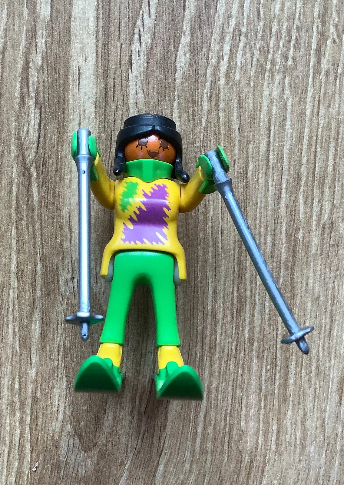 Vintage playmobil skiër, Ophalen of Verzenden, Gebruikt