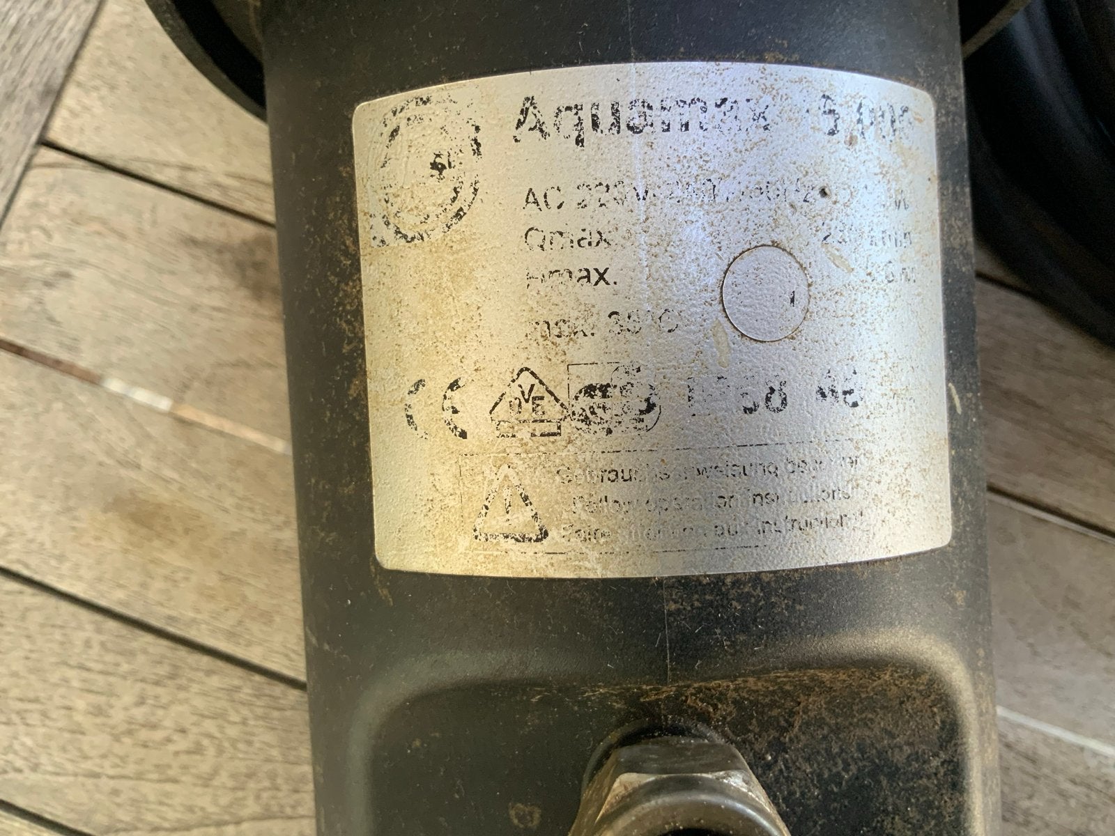 Aquamax 3500 Vijverpomp - Gebruikt, Ophalen of Verzenden, Gebruikt, Vijverpomp