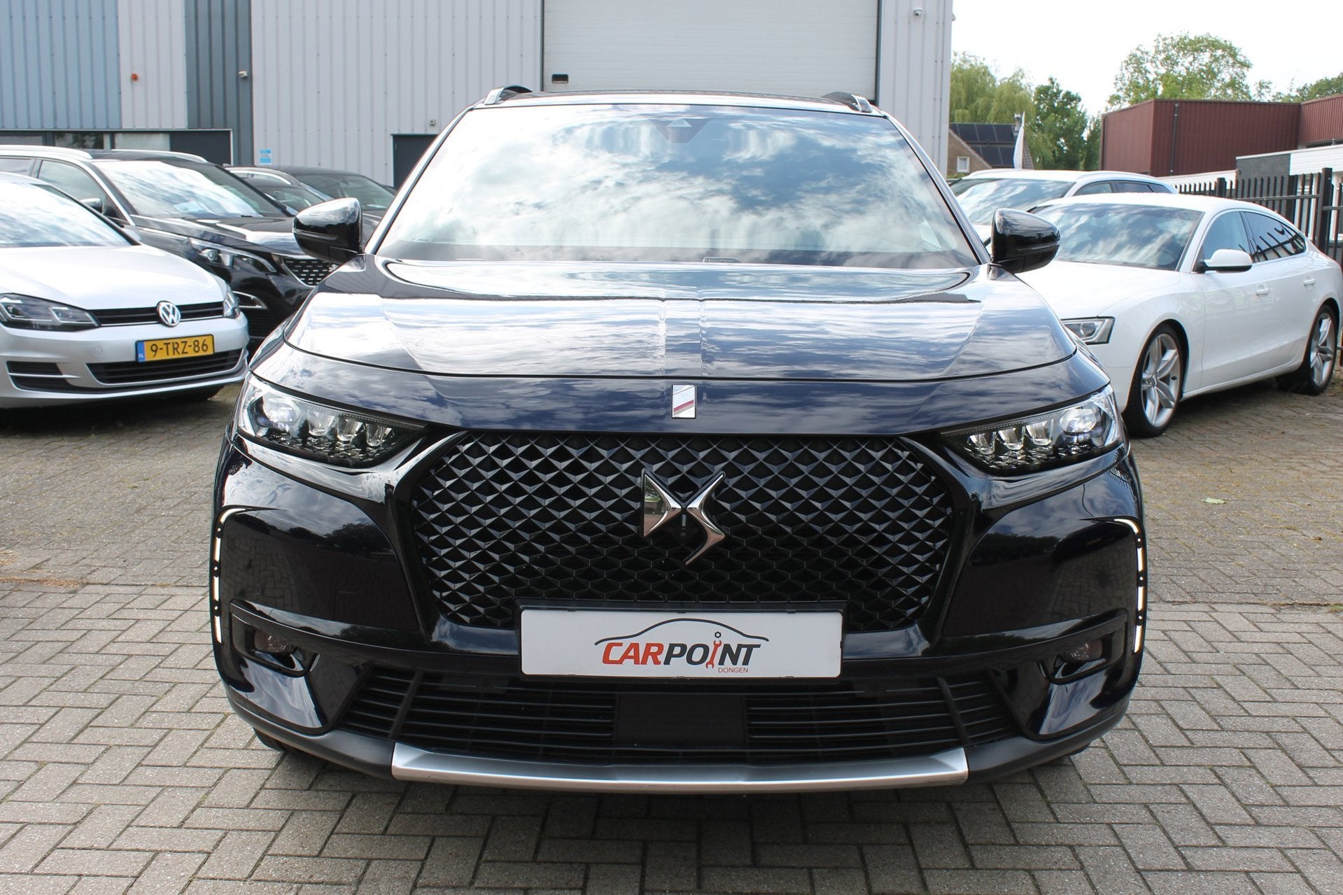 DS 7 Crossback E-Tense Rivoli Leder 360 Memory Full Options!, Auto's, Dealer onderhouden, Gebruikt, Zwart, 4 cilinders