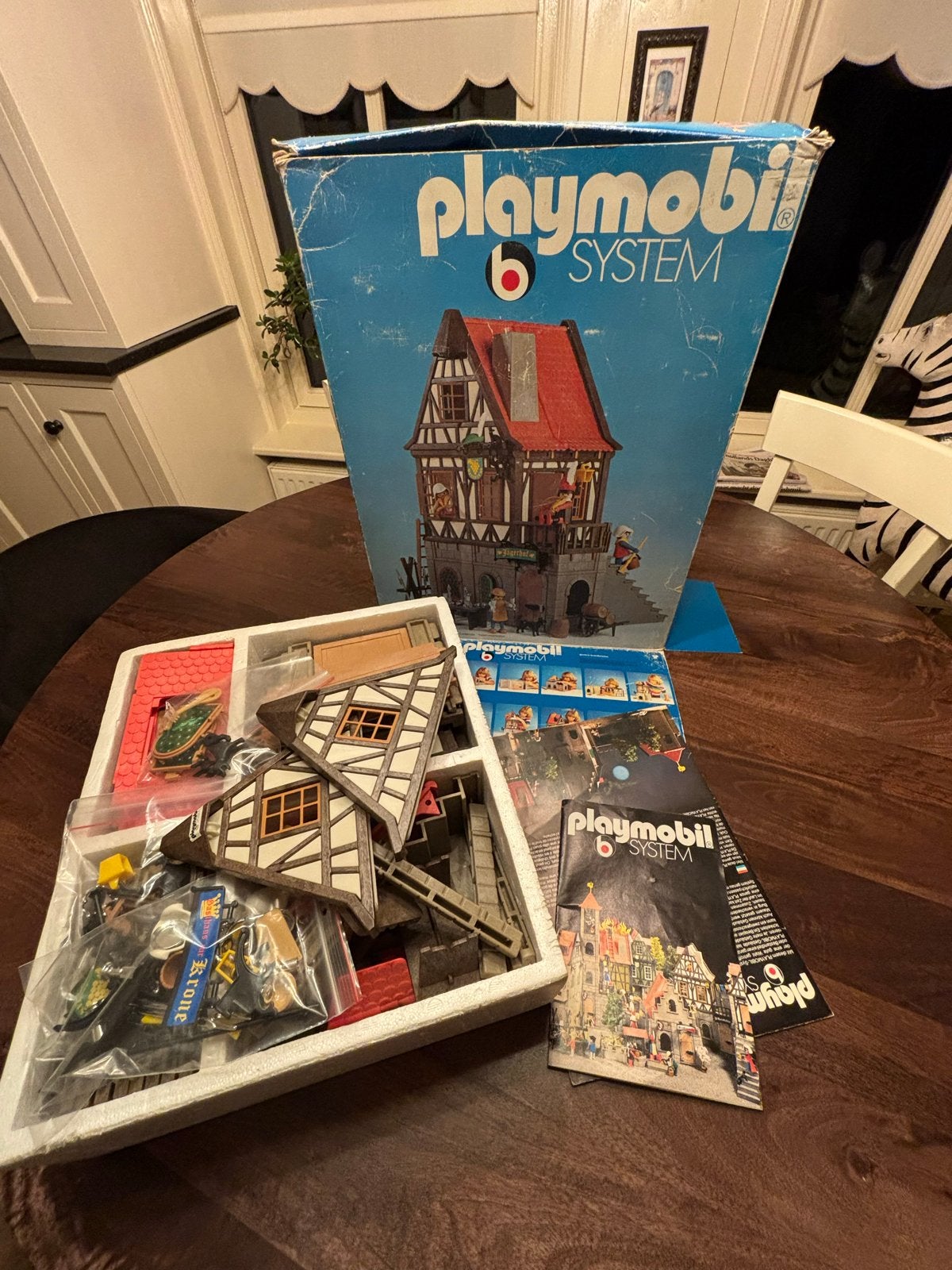 Playmobil System 3450 Vakwerkhuis met originele doos