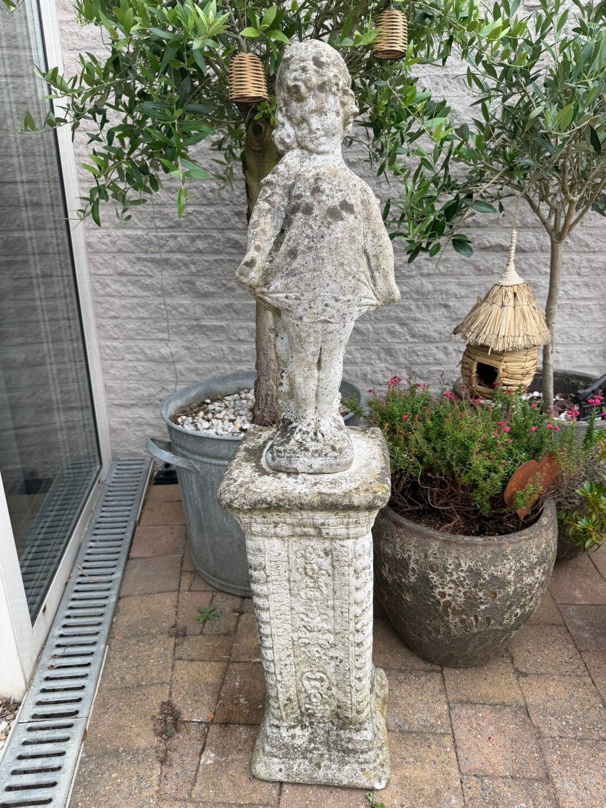 Tuinbeelden beton, Tuin en Terras, Tuinbeelden, Ophalen of Verzenden, Zo goed als nieuw