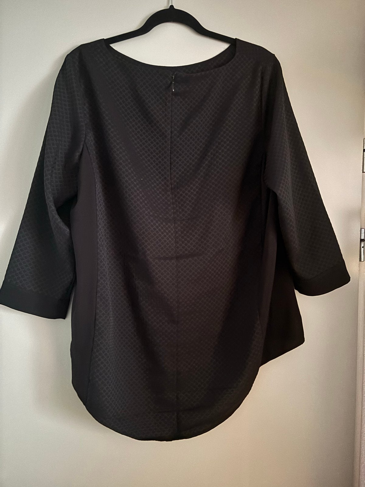 Armani Jeans Dames Blouse Zwart Maat 42, Ophalen of Verzenden, Gedragen, Maat 42/44 (L), Zwart