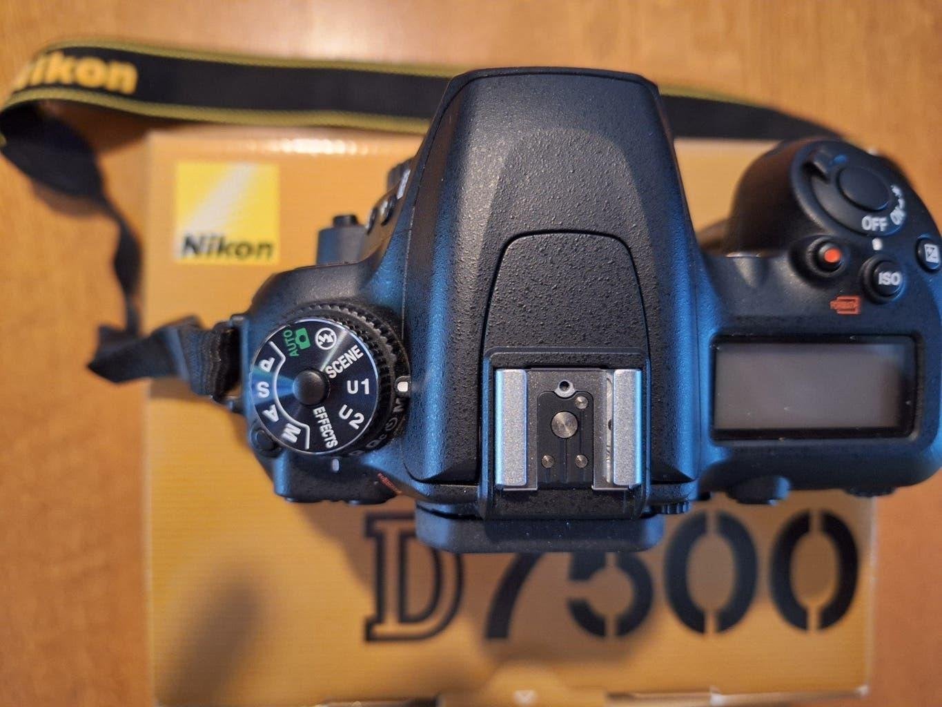 Nikon Camera D7500 body, Spiegelreflex, Nikon, Zo goed als nieuw, Nikon