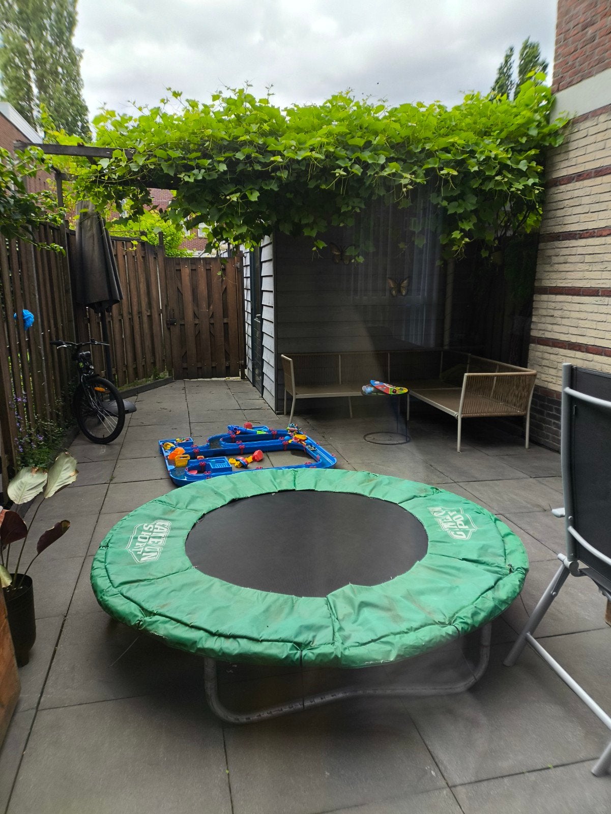 gratis ophalen trampoline, Ophalen of Verzenden