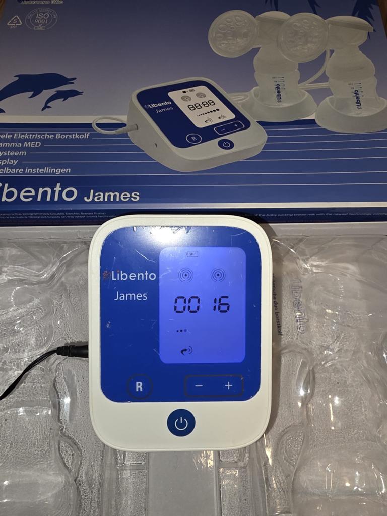 Libento James Borstkolf - Krachtig met 3 standen, Ophalen of Verzenden, Gebruikt
