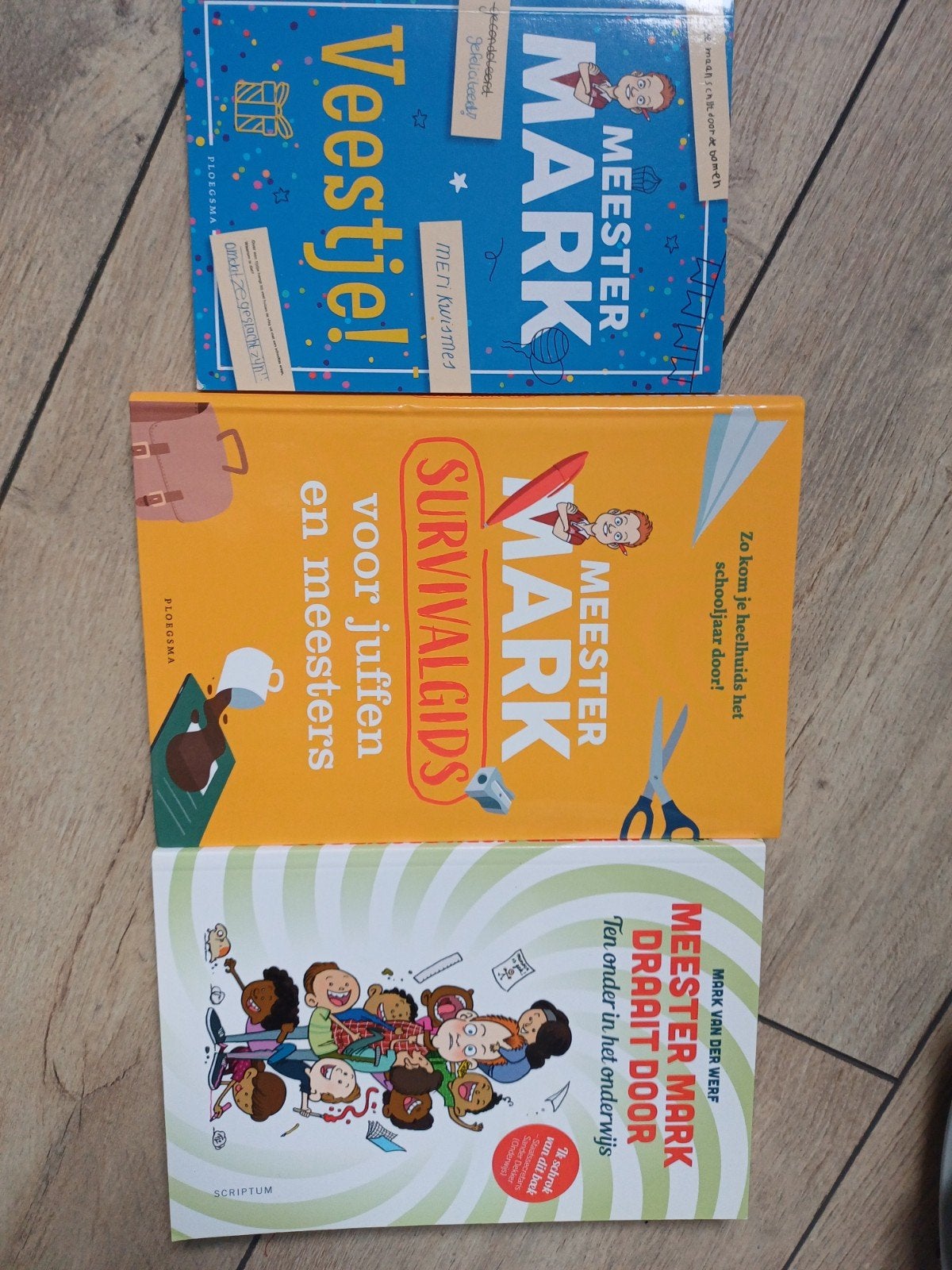 Meester Mark Boeken - Set van 3, Boeken, Humor, Ophalen of Verzenden, Gelezen, Mark van der Werf