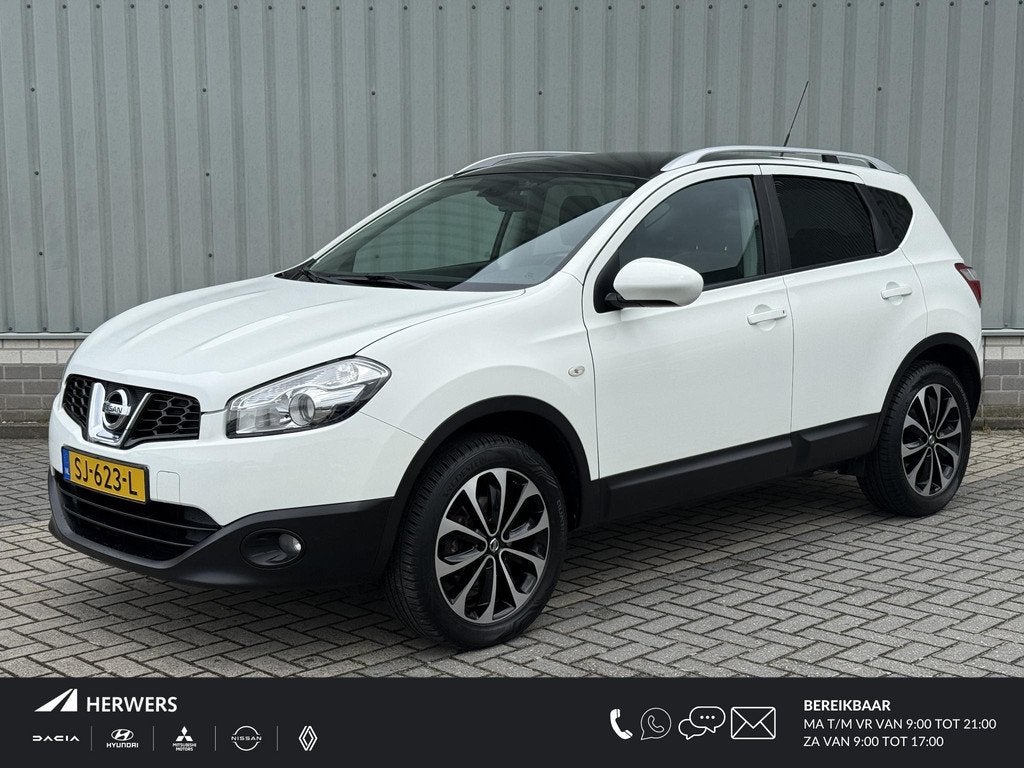 Nissan Qashqai 1.6 Connect Edition / Panoramadak / Navigatie, Voorwielaandrijving, Euro 5, Stof, Gebruikt