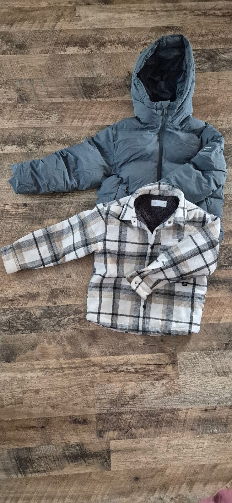 Zara winterjas en tussenjas maat 130, Kinderen en Baby's, Jongen of Meisje, Ophalen of Verzenden, Zo goed als nieuw, Zara