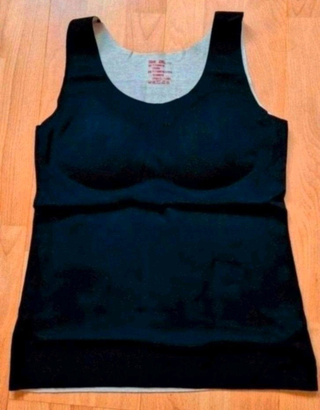 Warm Hemdje met Ingebouwde Cup - XL/XXL, Kleding | Dames, Ophalen of Verzenden, Zwart, Hemd