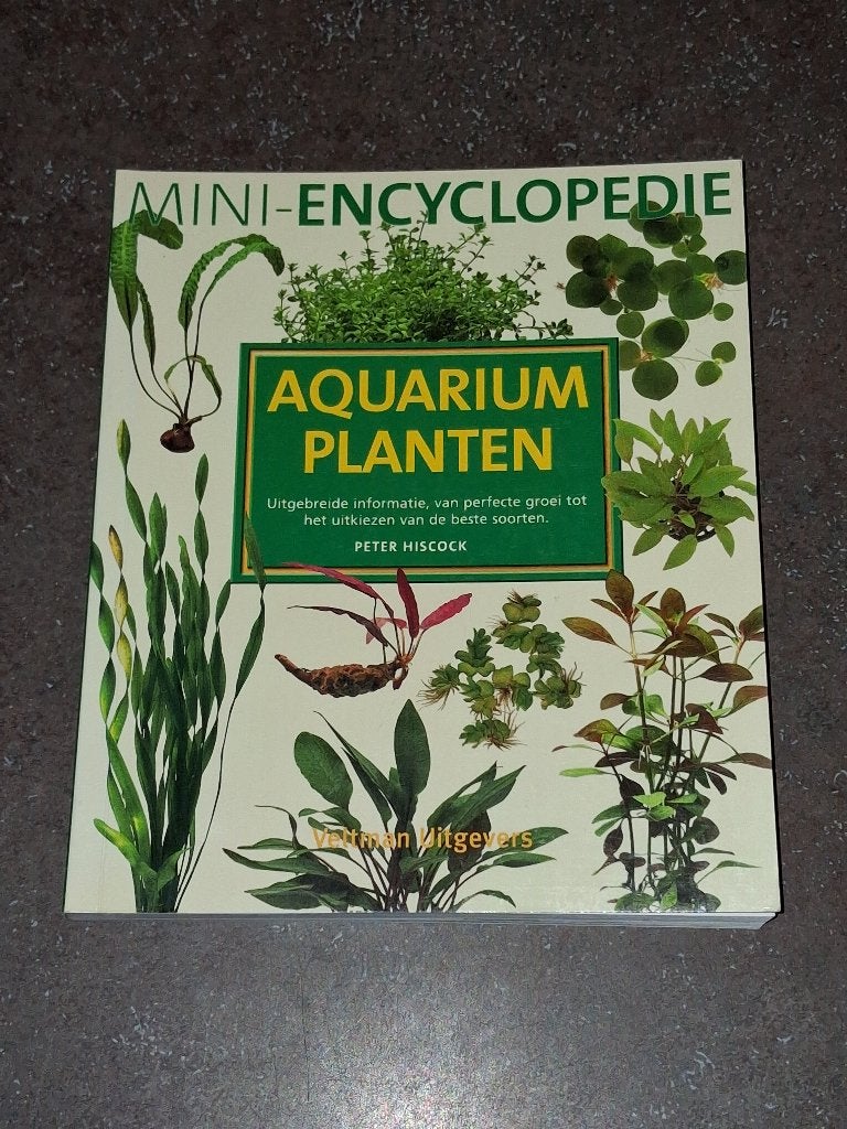 Aquarium planten mini encyclopedie uitmuntende staat, Boeken, Dieren en Huisdieren, Ophalen of Verzenden, Zo goed als nieuw, Vissen