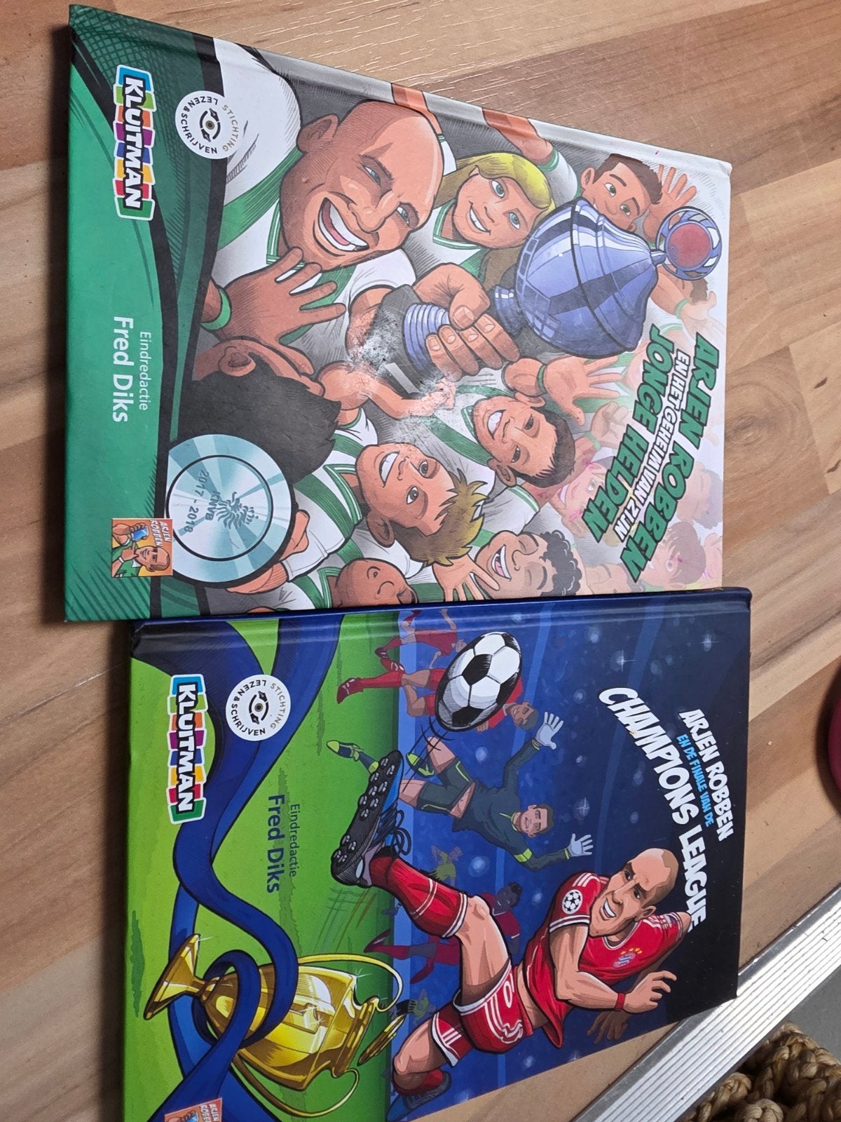 Arjen Robben Boeken: Jonge Helden & Champions League, Ophalen, Gelezen, Fred Diks, Balsport