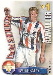 Voetbalplaatje	Dmitri Shoukov	Willem II	All Stars, Verzenden, Zo goed als nieuw, Willem II, Poster, Plaatje of Sticker