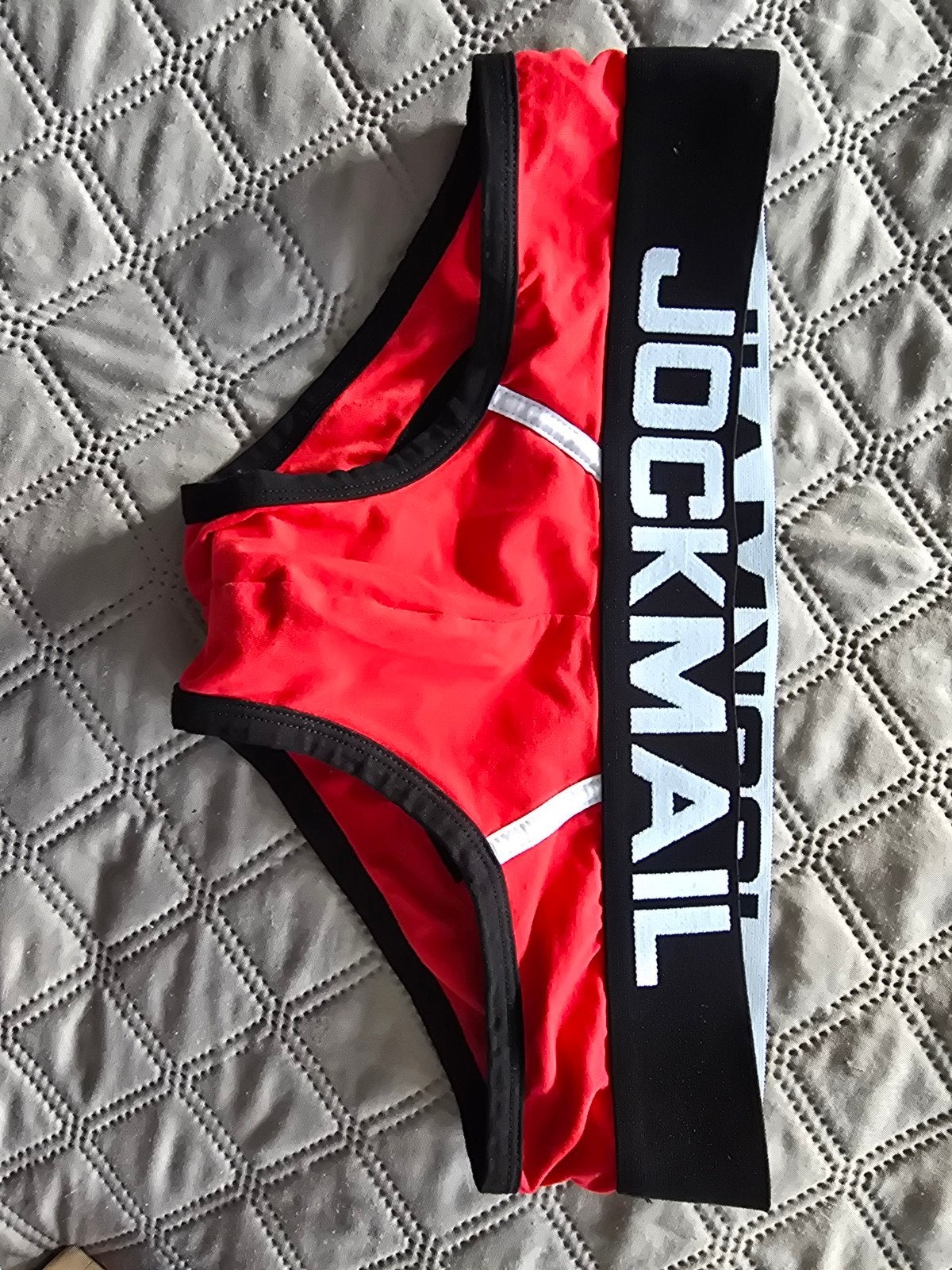 Heren Broekje - Jockmail Rood maat M, Kleding | Heren, Ophalen of Verzenden, Rood, Jockmail, Slip