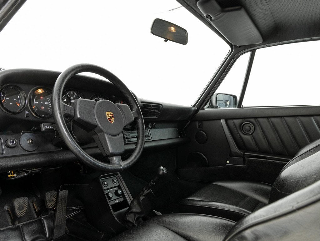 Porsche 911 Turbo 3.3 Coupé, 1442 kg, Gebruikt, Zwart, Met garantie (alle)