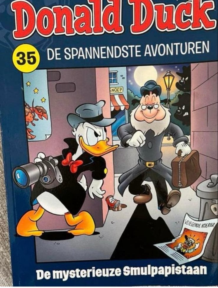 Donald Duck 35: De Spannendste Avonturen - Smulpapistaan, Ophalen of Verzenden, Zo goed als nieuw