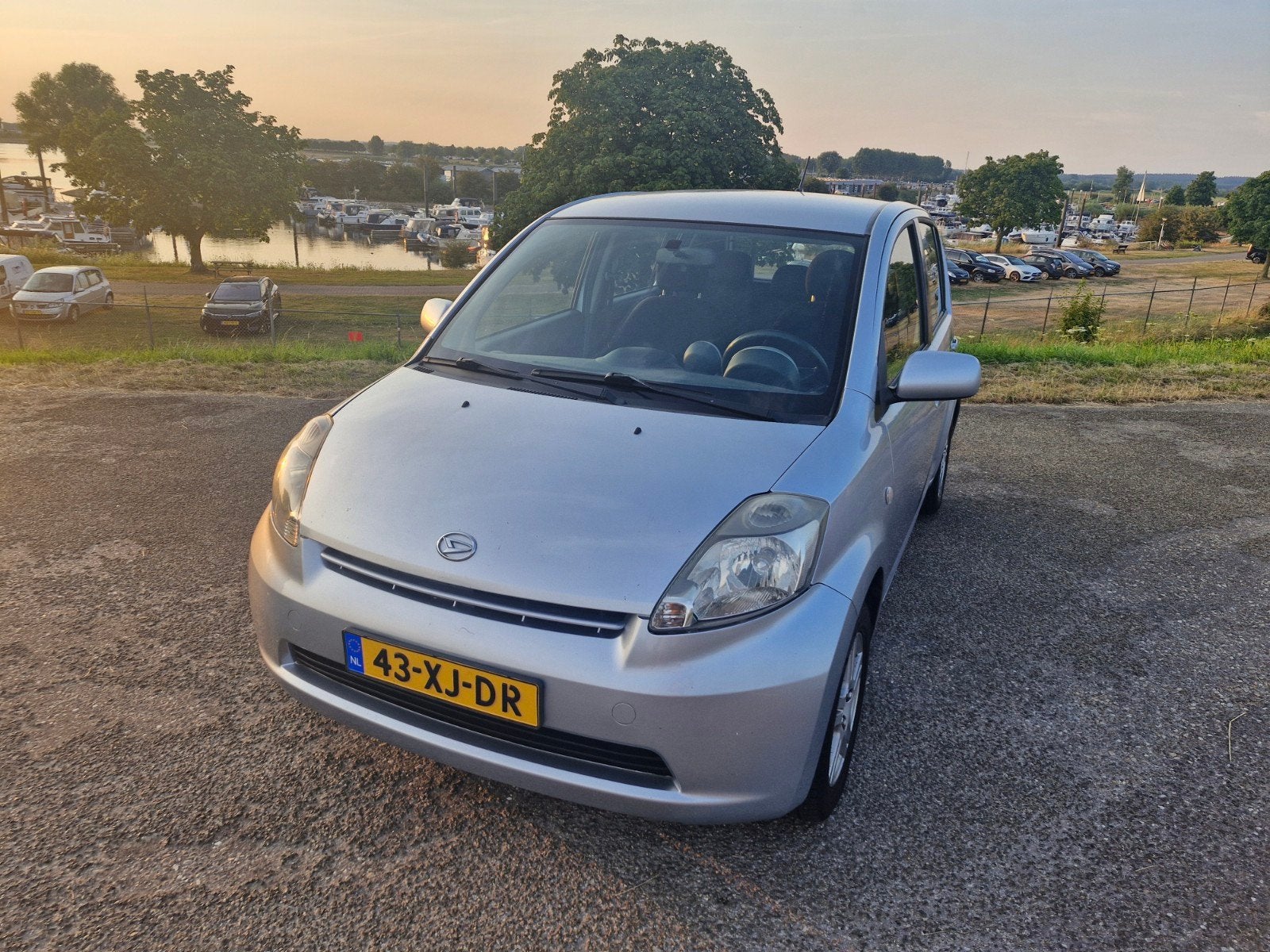 Daihatsu Sirion 1.3 2007 Grijs, Auto's, Voorwielaandrijving, Stof, 4 cilinders, Bedrijf