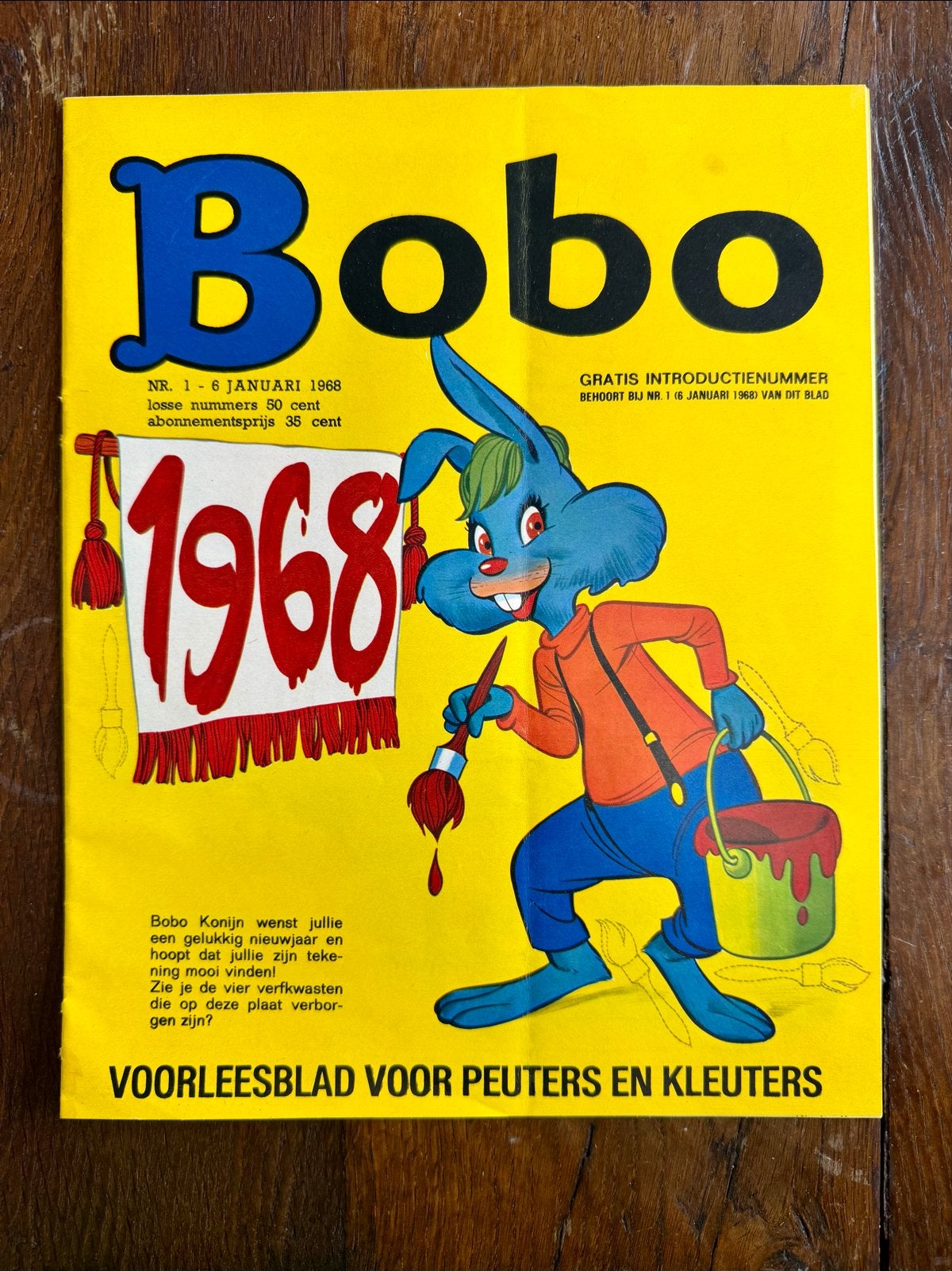 Bobo Tijdschrift - Gratis Introductienummer 1968, Ophalen of Verzenden, Zo goed als nieuw, Overige typen