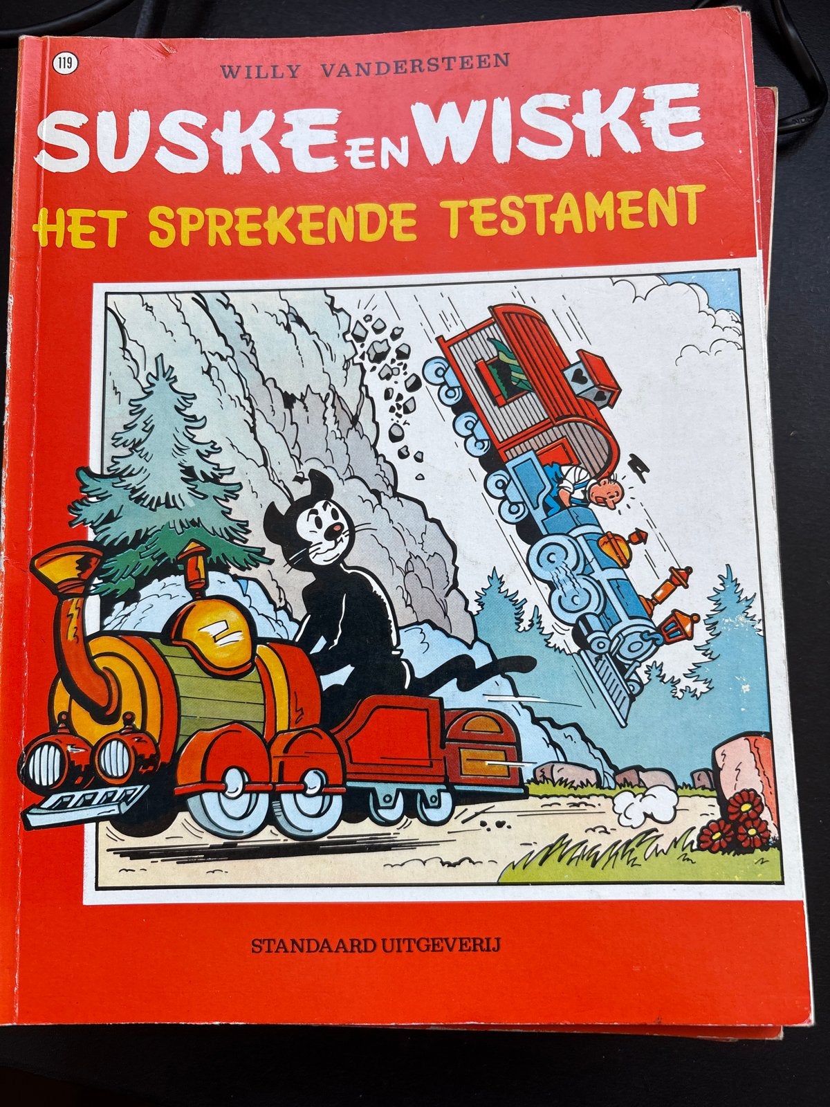Suske en Wiske - Het Sprekende Testament (nr. 119), Boeken, Stripboeken, Gelezen, Eén stripboek, Ophalen of Verzenden