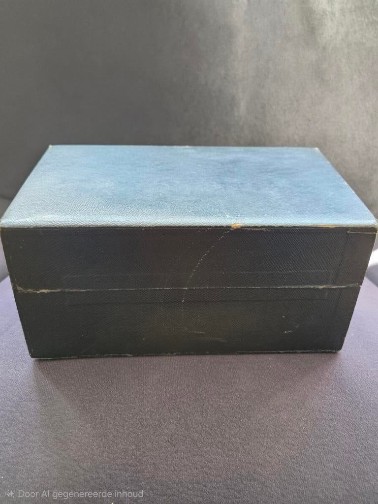 Vintage C. Hoyng onderzetters in originele doos, Antiek en Kunst, Ophalen