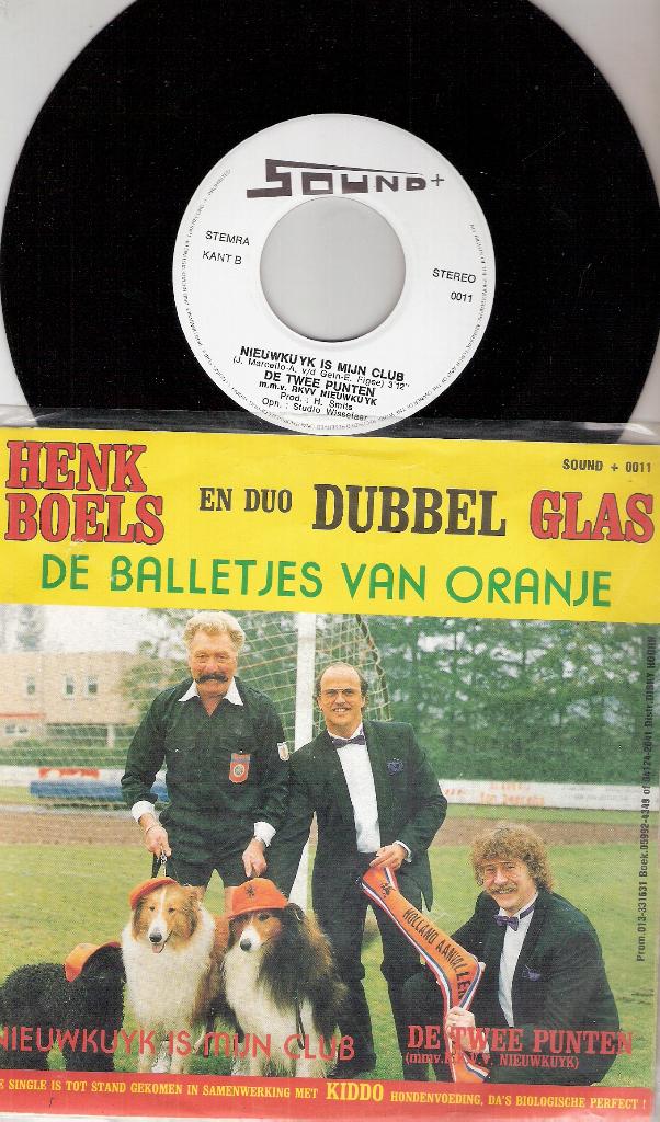 RKVV NIEUWKUYK is mijn club- voetbal/Henk Boels vinylsingle, Ophalen, Gebruikt, Nederlandstalig