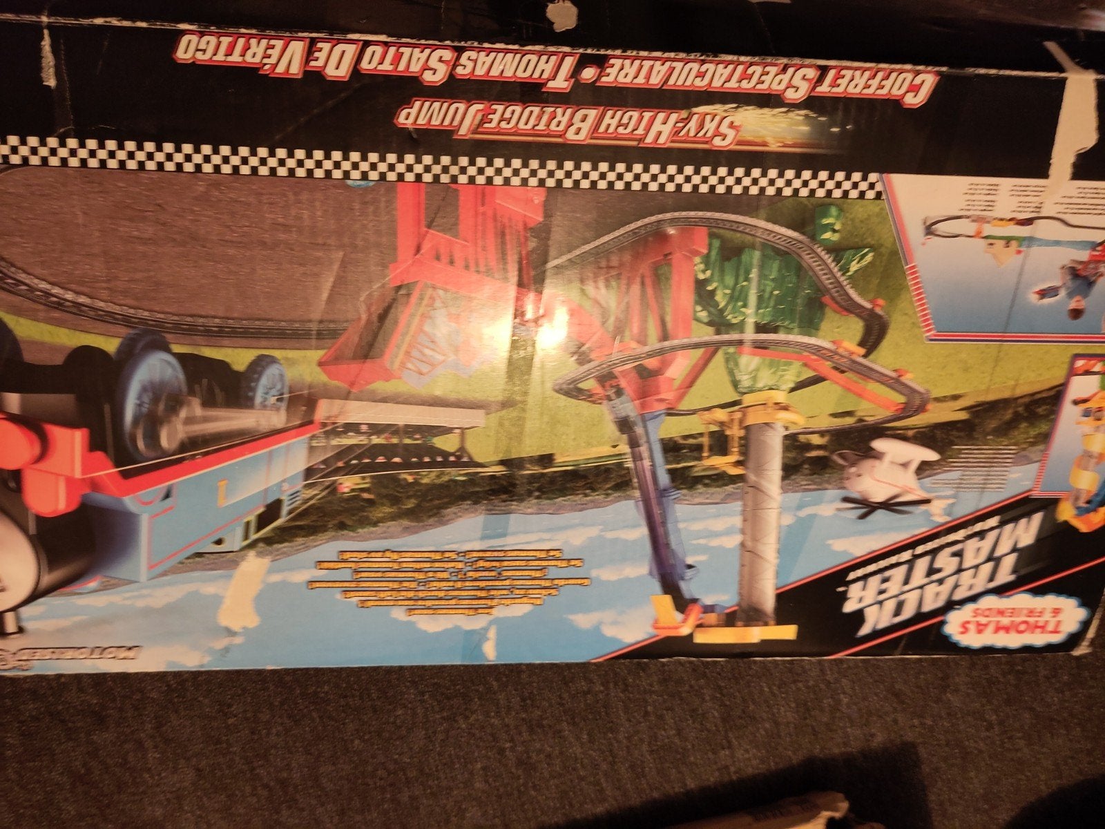 Thomas trein sky high brigde jump, Kinderen en Baby's, Speelgoed | Overig, Ophalen, Gebruikt, Jongen of Meisje