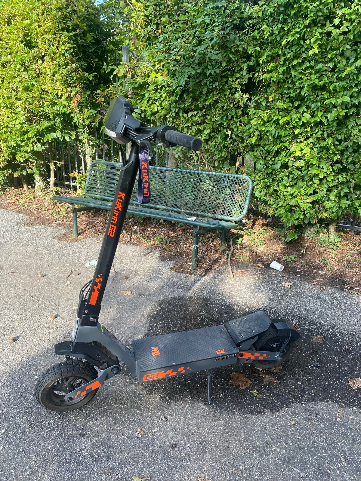 KuKirin G2 Elektrische Step - 800W, 45 km/u, 55 km bereik, Fietsen en Brommers, Steps, Ophalen of Verzenden, Zo goed als nieuw