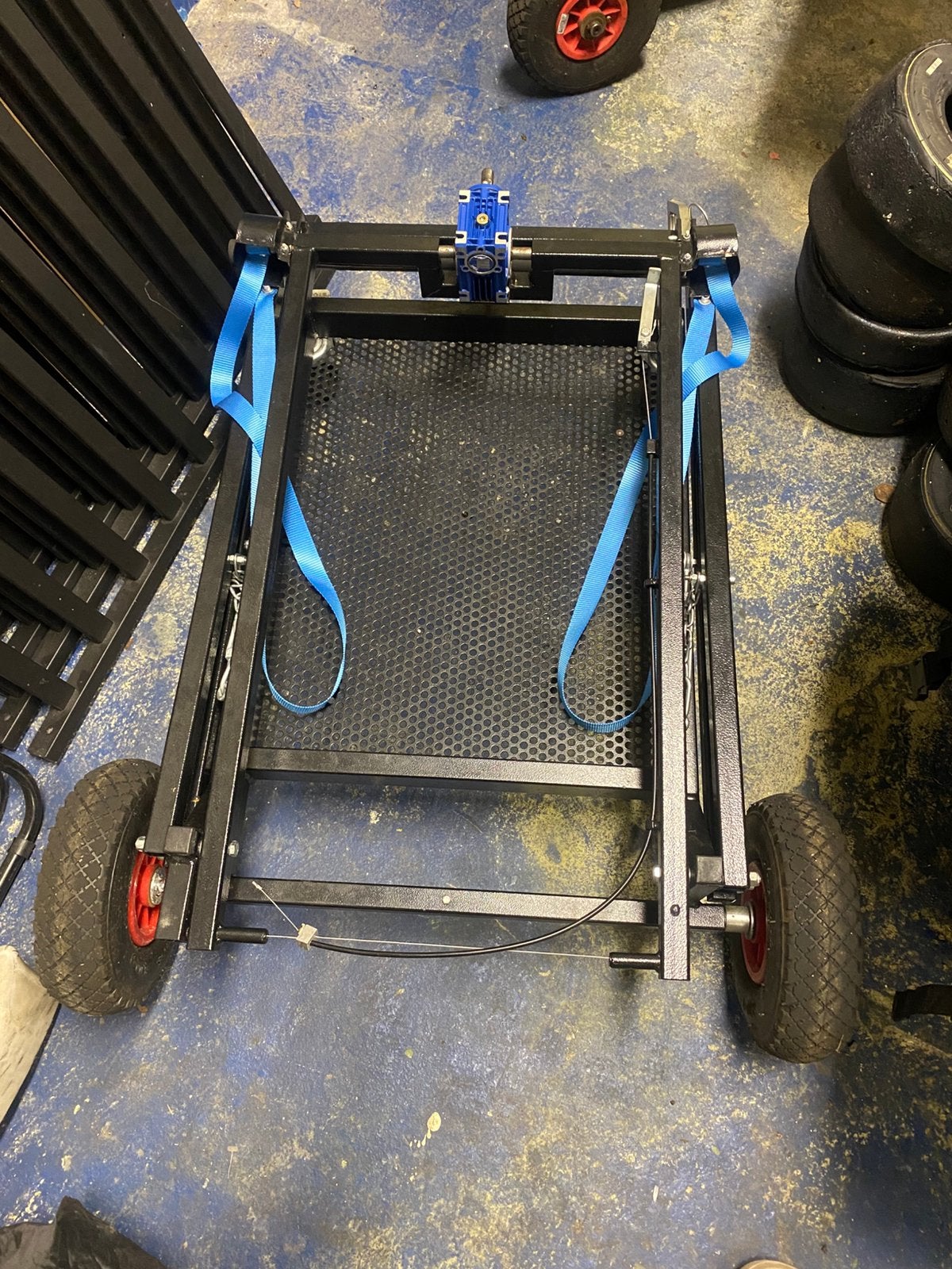 Dalmi pit kar semi automatisch boor aangedreven, Sport en Fitness, Ophalen, Gebruikt, Kart