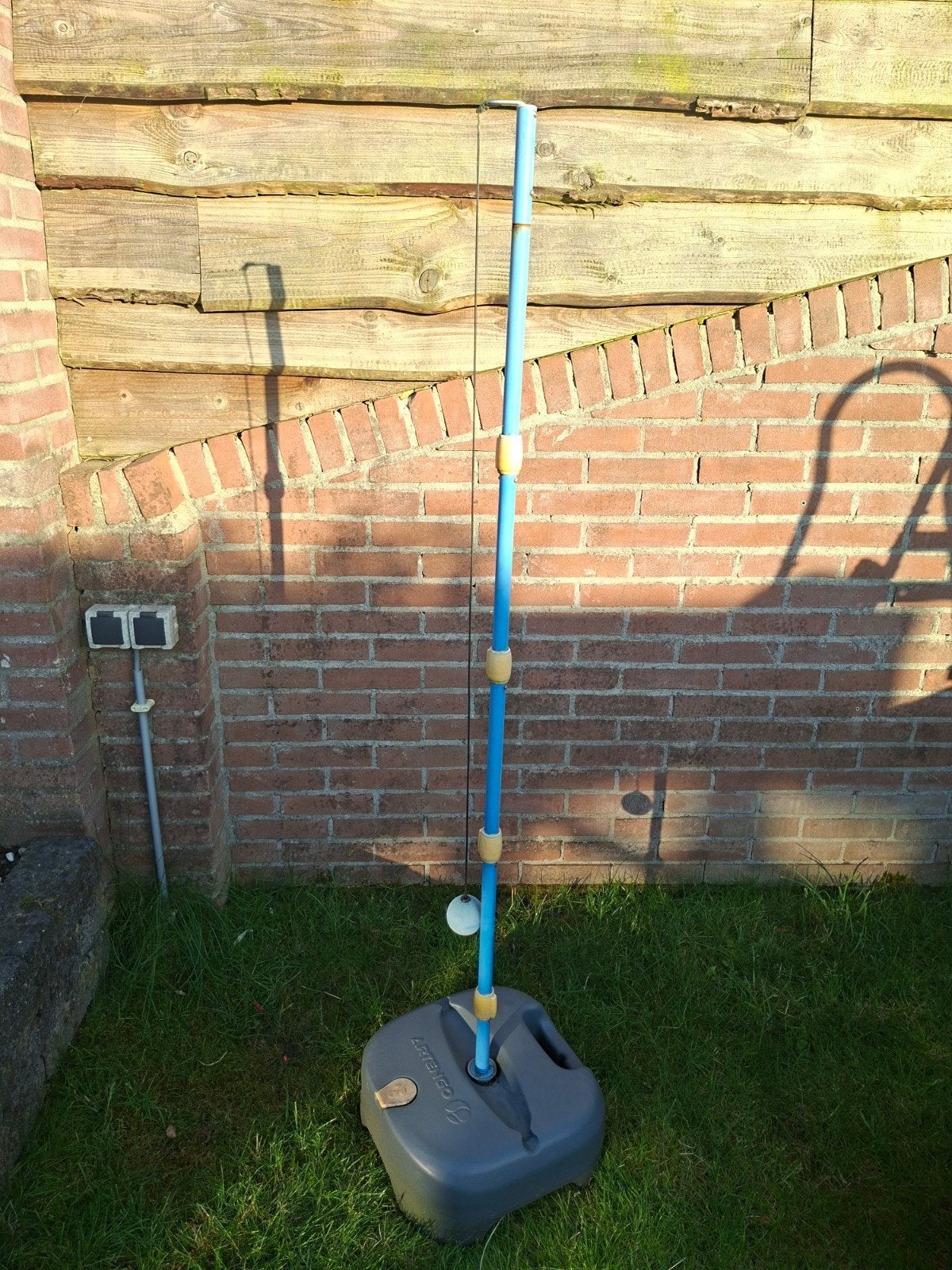 Tennispaal, Ophalen, Gebruikt