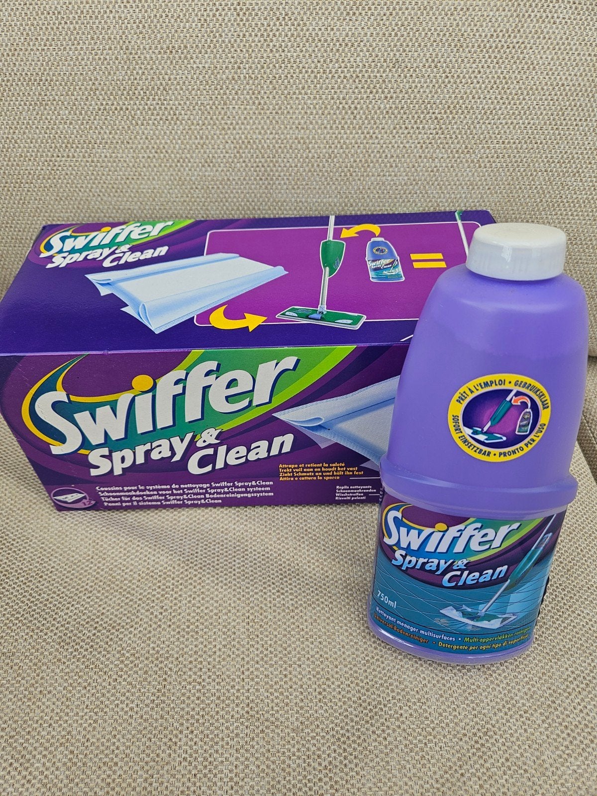 Swiffer Spray & Clean Starterkit met Vloeistof, Ophalen of Verzenden, Overige typen