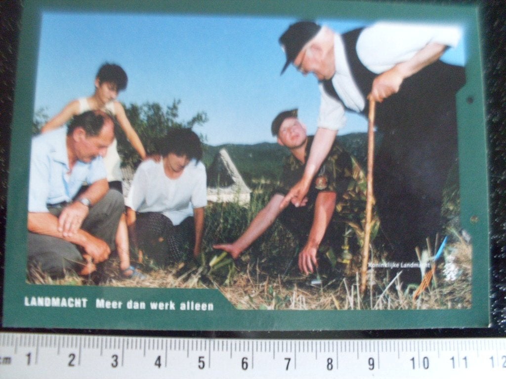 sticker landmacht meer dan werk alleen boer leger, Verzamelen, Verzenden, Zo goed als nieuw, Bedrijf of Vereniging