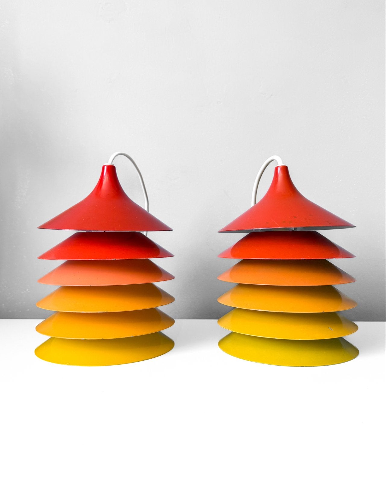 2 Ikea DUETT lampen | Bent Gantzel Boysen | 1982, Gebruikt, Vintage, Ophalen of Verzenden, X