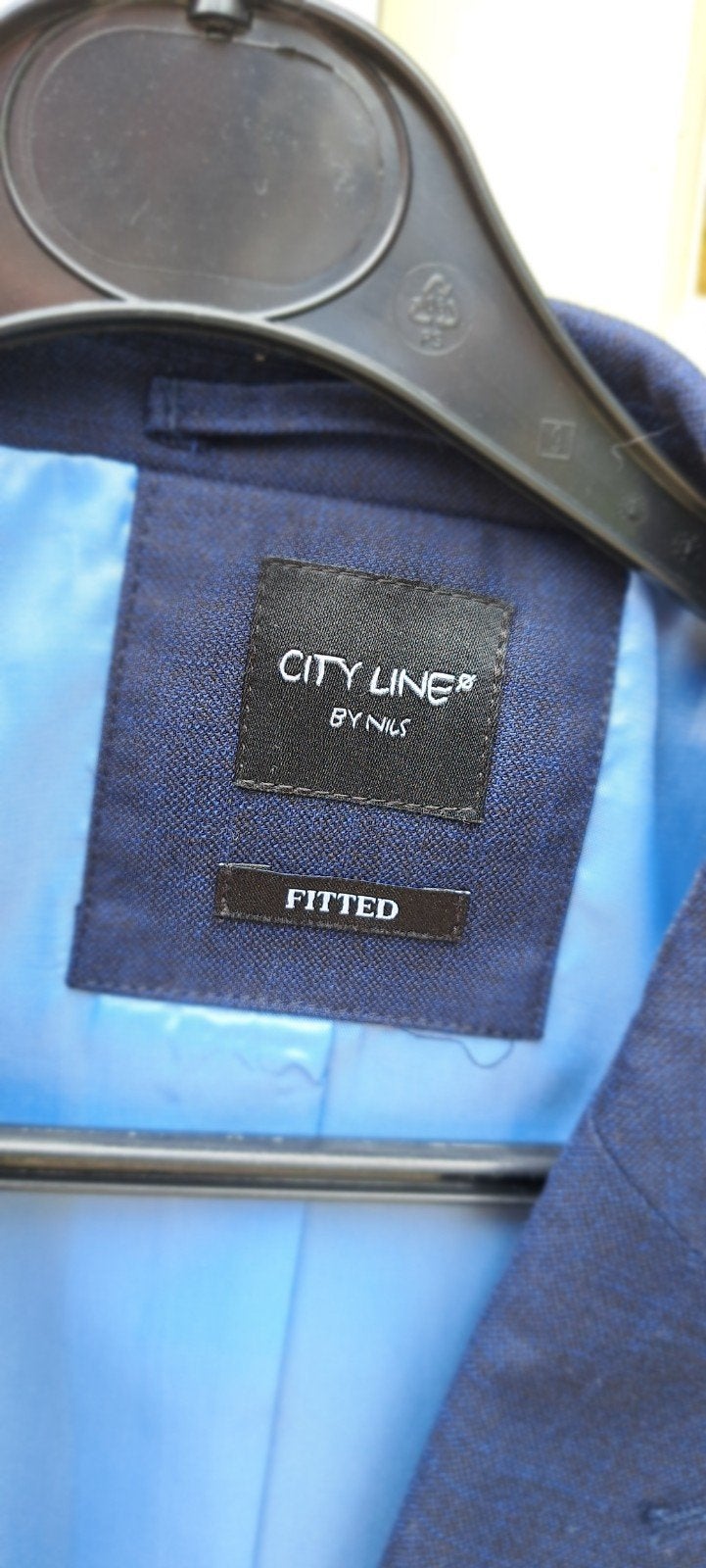 Stijlvol trouwpak/kostuum - Maat 48 - Donkerblauw, City Line by Nils, Ophalen of Verzenden, Zo goed als nieuw, Maat 48/50 (M)