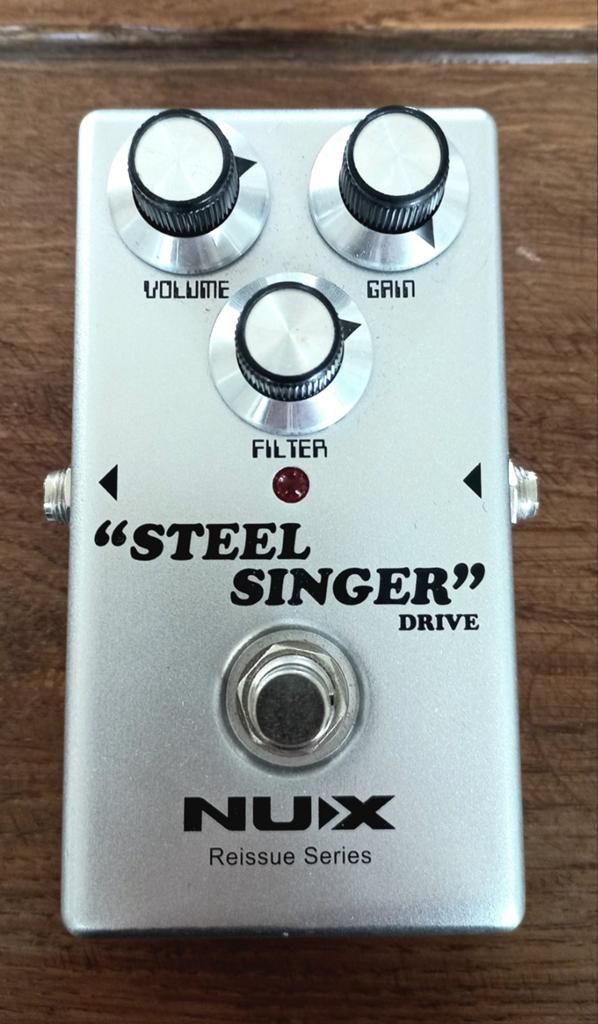 NUX Steel Singer Drive Overdrive Pedaal, Muziek en Instrumenten, Ophalen of Verzenden, Zo goed als nieuw, Distortion, Overdrive of Fuzz
