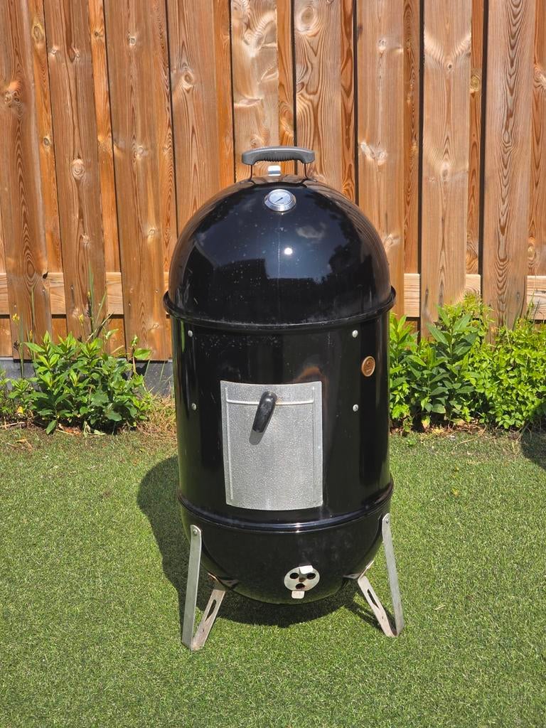 Weber Smokey Mountain 47cm Smoker, Tuin en Terras, Barbecue-accessoires, Gebruikt, Ophalen