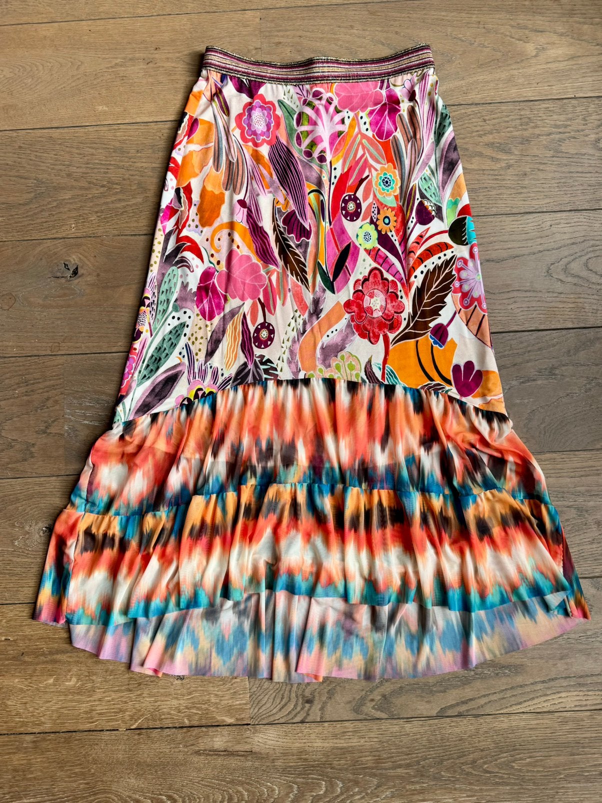 Tessa Koops mooie rok maat S, Ibiza style, Meerkleurig, Ophalen of Verzenden, Zo goed als nieuw, Maat 36 (S)