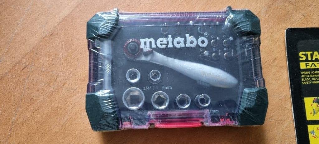 Metabo Bit- en Ratelsleutelset,  (626701000) 26-piece, Ophalen of Verzenden, Nieuw, Gereedschapsset, Overige merken