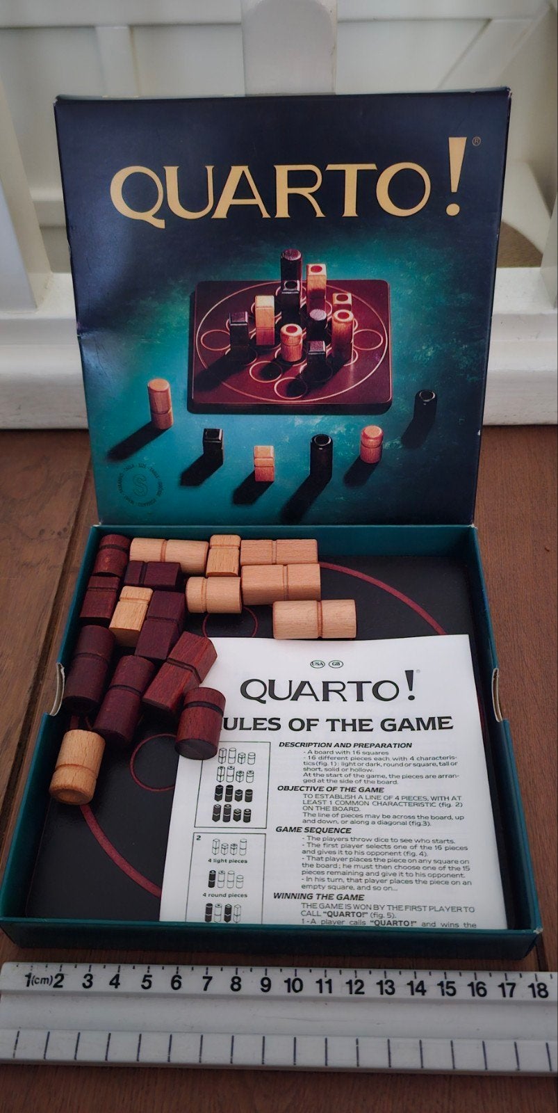 Quarto!- Hout spel- Compleet- Verzend ook!!, Ophalen
