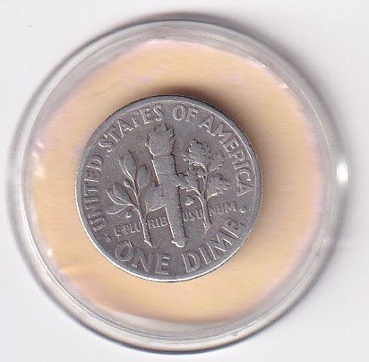 USA 1 Dime 1946  Zeer Goed, Postzegels en Munten, Verzenden, Noord-Amerika, Losse munt, Zilver