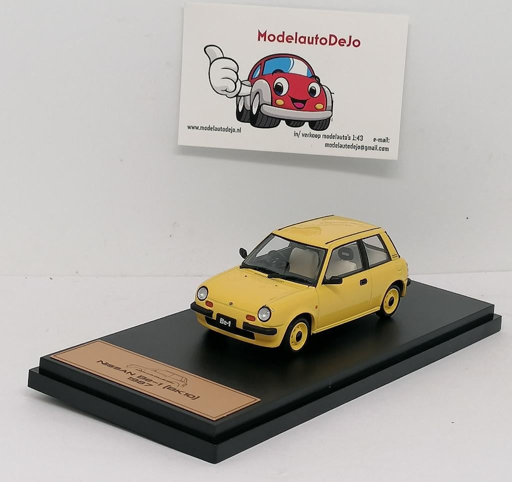 Nissan Be-1, Hobby en Vrije tijd, Modelauto's | 1:43, Overige merken, -, Nieuw, Ophalen of Verzenden