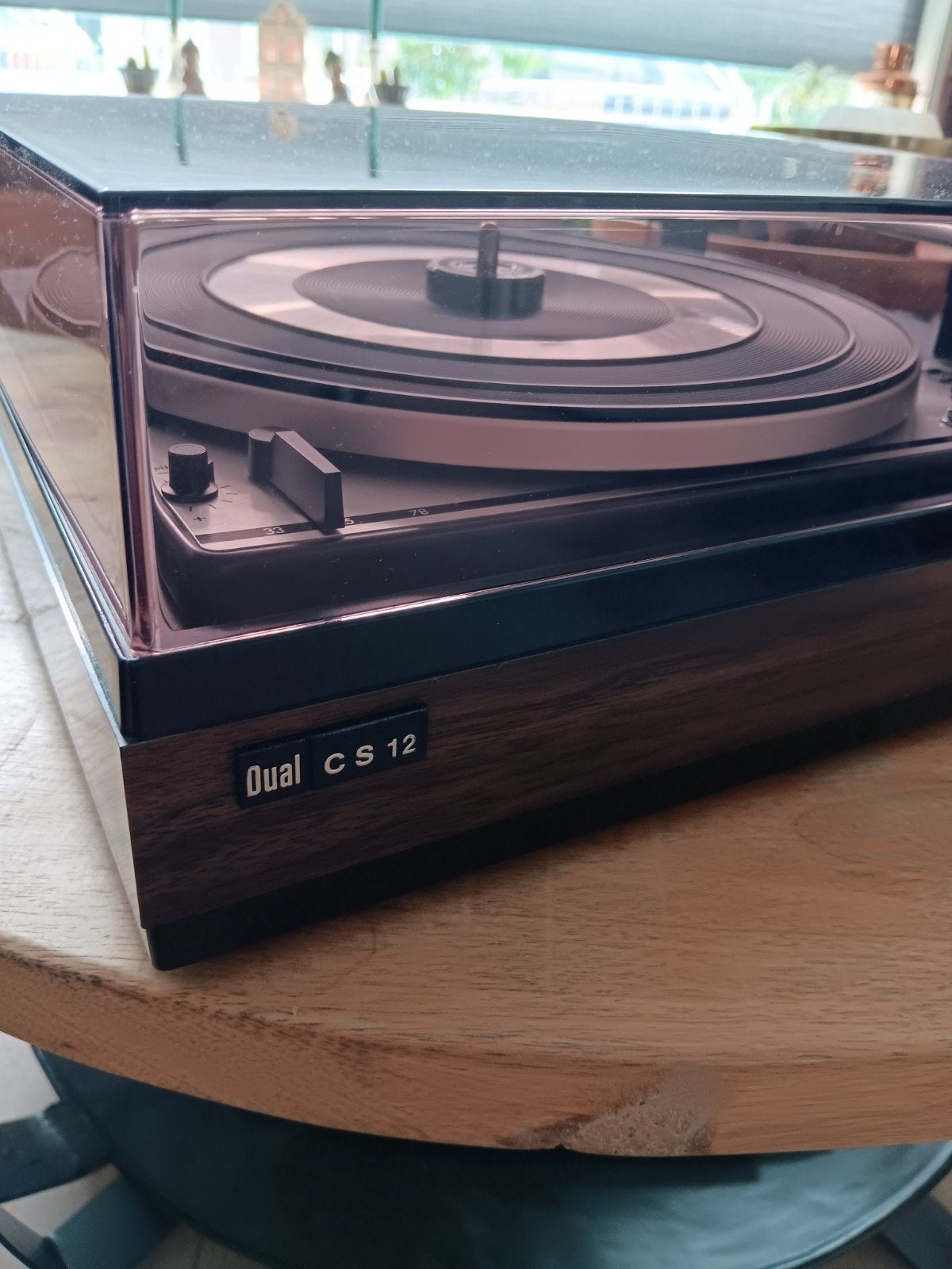dual cs 1214 platenspeler, Ophalen, Platenspeler, Dual, Gebruikt