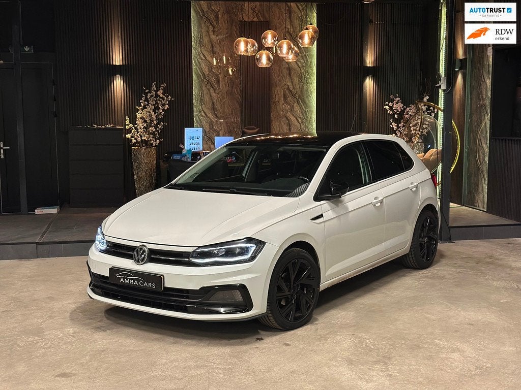 Volkswagen Polo 1.0 TSI R-Line, Start-stop-systeem, Euro 6, 95 pk, Wit