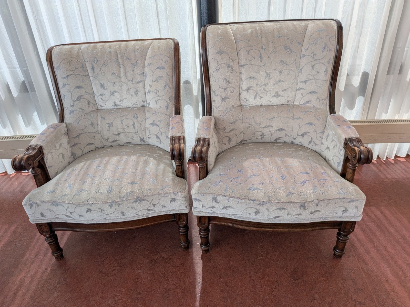 Twee senioren fauteuils gratis, Huis en Inrichting, Fauteuils, Ophalen, Gebruikt, 75 tot 100 cm, 50 tot 75 cm