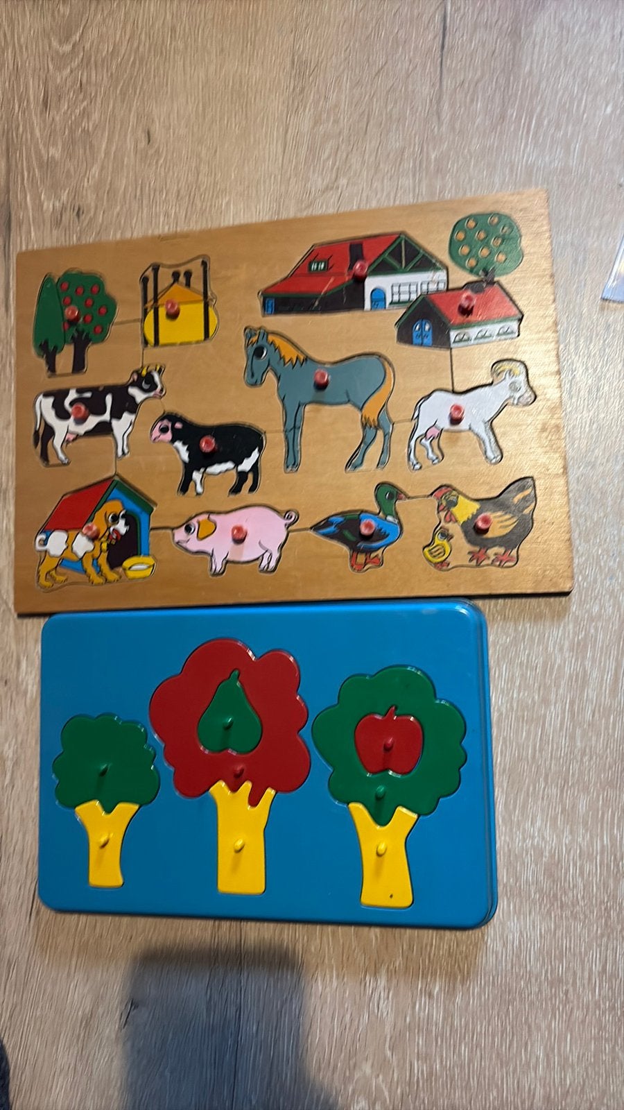 Vintage 2 puzzels, Ophalen of Verzenden, Gebruikt, Overige typen