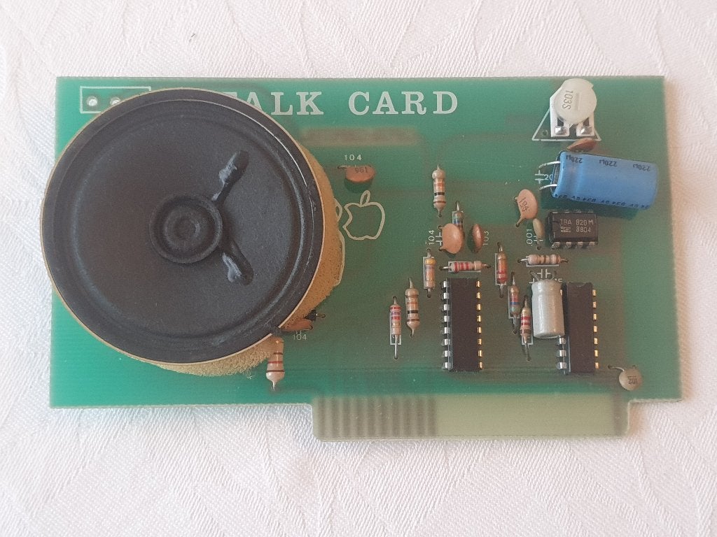 Apple II Capital Computer Talk Card, Computers en Software, Vintage Computers, Ophalen of Verzenden
