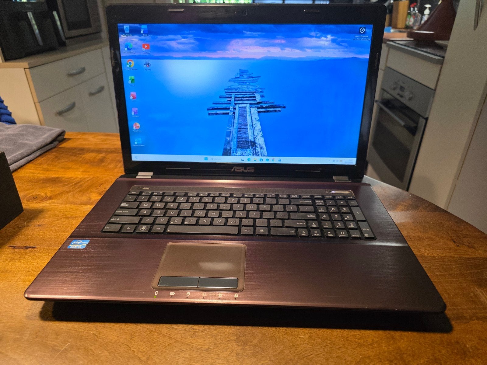 Asus K73E/17,3 inch/i5/16GB/SSD/500GB/W11/Office/Hdmi, Computers en Software, Windows Laptops, Gebruikt, 17 inch of meer, HDD