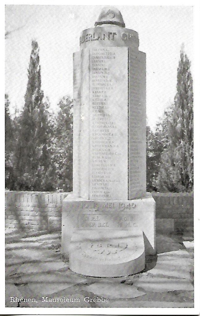 Rhenen- -Mausoleum Grebbe., Verzenden, 1960 tot 1980, Ongelopen, Utrecht