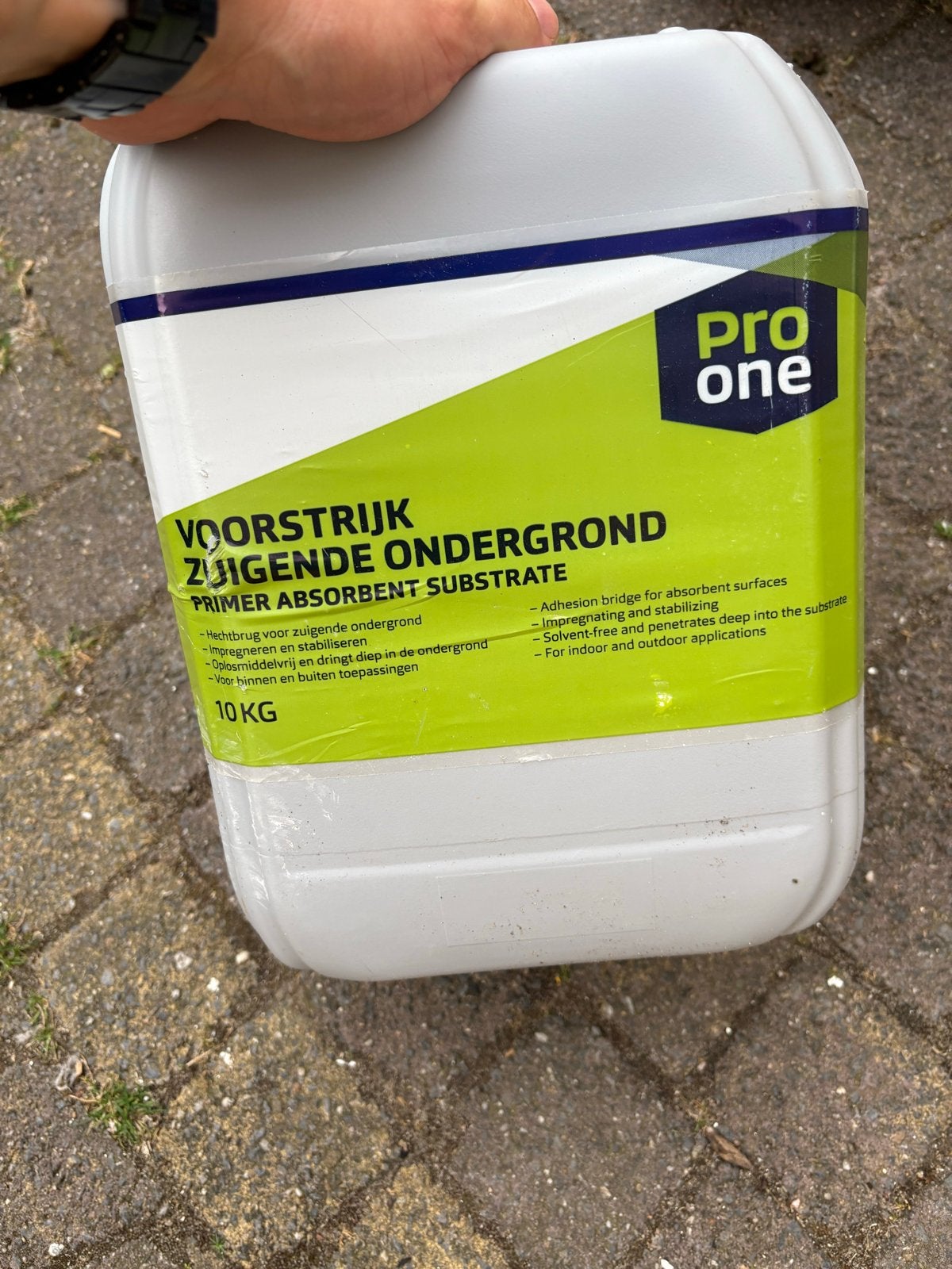 2 st. Pro One Voorstrijk Zuigende Ondergrond - Nieuw, Ophalen, Overige kleuren, Nieuw, Verf